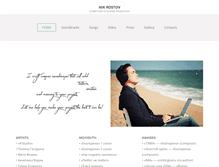 Tablet Screenshot of nikolayrostov.com